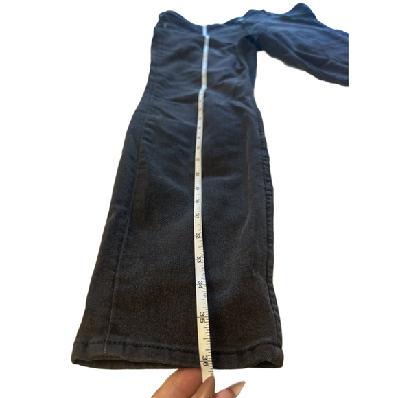 H&M Dark Gray Curvy Jeggings Stretch Jeans Size 14 - Picture 6 of 8